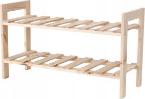 Cipőtartó polc 70x40x26cm fa