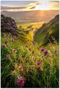 Poszterek 80x120 Gyönyörű tájkép Kilátás