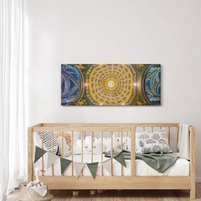 A Siena templom mennyezetének képe (120x50 cm)