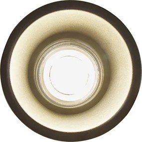 Modern, okos, fekete süllyesztett spotlámpa WiFi GU10-zel - Dept