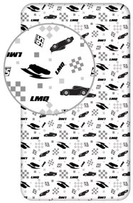 Disney Verdák LMQ gumis lepedő 90x200 cm