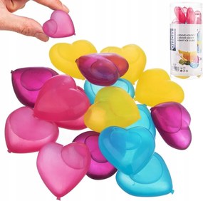 20x Többször felhasználható jégkocka italok hűtésére jégformák