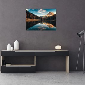 Kép - alpesi, olaszország, dolomitok, Antorno (70x50 cm)