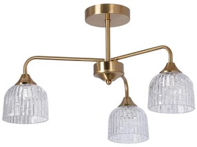 Csillár rúdon 3xE14/60W/230V arany