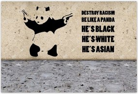 Fotótapéták 200x135 Banksy Panda