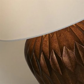 Searchlight EU61420BZ - Asztali lámpa ROSETTA 1xE27/60W/230V