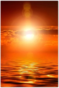 Poszterek 80x120 Napfelkelte az ĂłceĂĄn felett