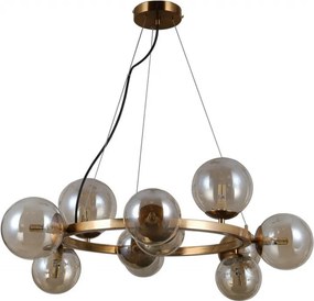 Italux glamour modern függeszték montora füstös mézédes itxpnd-30223-11a