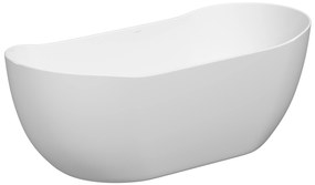 Cersanit Inverto térben álló kád 180x80 cm ovális fehér S301-372