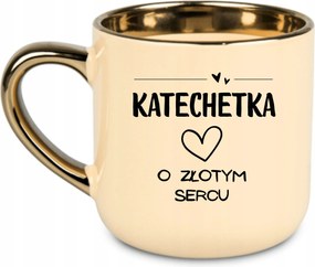 Bögre Bézs Ajándék Nagy Pedagógus Nap Katekéta Arany Szív