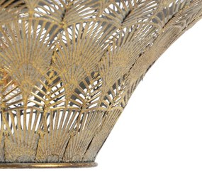 Aranyszínű függőlámpa fém búrával ø 47,5 cm – Ixia