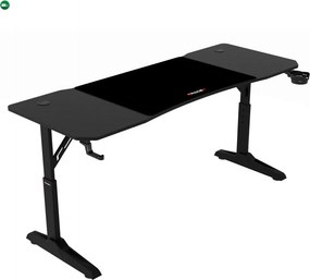 NERO állítható gamer asztal 140 × 60 cm
