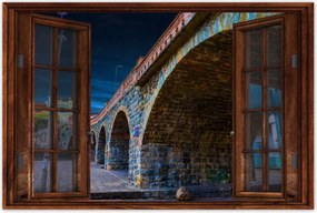 Poszterek 120x80 Híd Építészet Tájkép