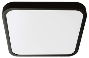 LED fürdőszobai mennyezeti lámpa LED/18W/230V IP44 4000K 25x25 cm fekete
