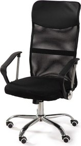 Fekete kárpitozott irodai szék Arco – Bonami Essentials