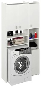 MIRALI mosógép feletti szekrény, fehér