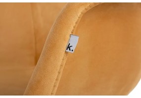 KÉSZLET 2x Étkezőszék NEREA 80x60,5 cm sárga/bükkfa