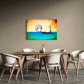 Festés - Ősi festészet (90x60 cm)