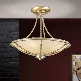 Orion DL 7-568/3 - Csillár rúdon MAURO 3xE27/60W/230V átm. 42 cm bronz