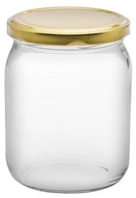 6 darabos befőttesüveg-készlet, 540 ml, fedővel