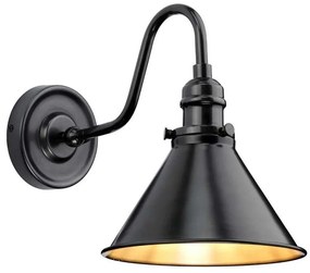 Elstead PV1-OB - Fali lámpa PROVENCE 1xE27/60W/230V fekete