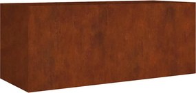 vidaXL corten acél kerti magaságyás 200x80x80 cm