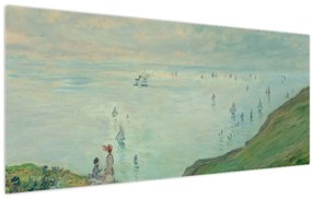 Kép - Henri Fantin-Latour, Cliffs at Pourville, reprodukciók (120x50 cm)