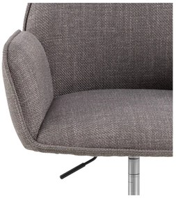 Szürke irodai szék Glenda – Actona