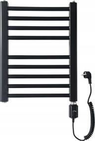 Tomas elektromos fürdőszobai radiátor 300 W Fekete