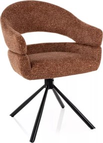 Borgo Leo forgatható étkezőszék camel