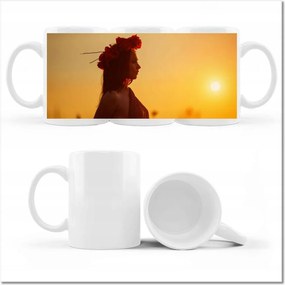 Nyomott mintás bögre Takard el a szemem