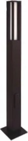 NOVOLUX 932B-L3133B-02 AURA Modern Kültéri Állólámpa Fehér, Fekete LED IP65