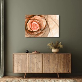 Kép - művészi rózsa (90x60 cm)