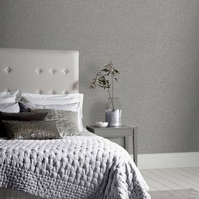 Arthouse Signature 1 Vintage Linen szürke szövet hatású papír tapéta – 676007