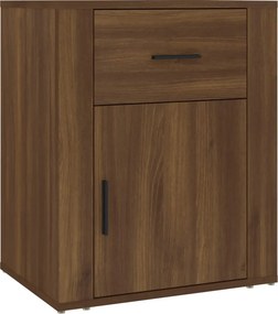 vidaXL barna tölgyszínű szerelt fa éjjeliszekrény 50 x 36 x 60 cm