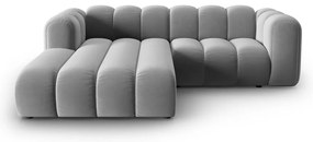 Világosszürke sarokkanapé (bal oldali) Lupine – Micadoni Home