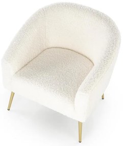 Grifon fotel krém, arany