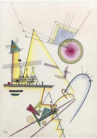 Reprodukció Ame delicate Peinture (1925), Wassily Kandinsky