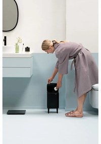 Matt fekete acél szemetes 4 l Bo Hi – Brabantia