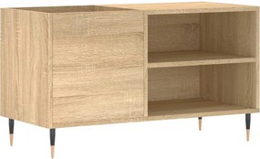 vidaXL sonoma tölgy színű szerelt fa hanglemezszekrény 85x38x48 cm