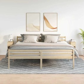 éjjeliszekrények fiókkal 2 db sonoma tölgy 20 x 36 x 60 cm
