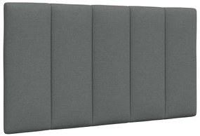 sötétszürke szövet fejtámla párna Hanko 90 cm