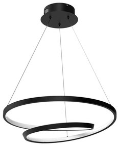 MILAGRO ML7948 LUCERO Modern Led Függesztett Lámpa Fekete LED IP20