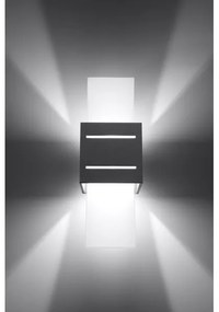 Fali lámpa LORETO 1xG9/40W/230V szürke