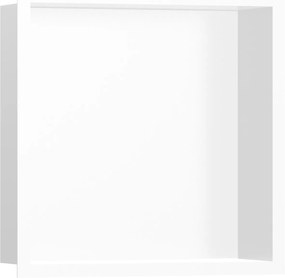 Hansgrohe XtraStoris Individual, fali fülke matt fehér design kerettel 300x300x100mm, fehér matt, HAN-56099700