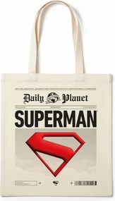 Superman Daily Planet shopping bag, bevásárlótáska 40 cm