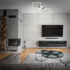 Briloner 3182-018 - LED Dimmelhető mennyezeti lámpa FRAME 2xLED/15,5W/230V