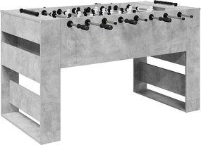 vidaXL Foci Asztal Beton Szürke 146,5 x 74 x 85 cm Faanyag