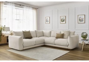 Krémszínű sarokkanapé Ernest – Bobochic Paris