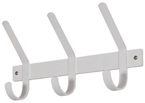 Fehér fém fali fogas 40 cm Dexter – Spinder Design